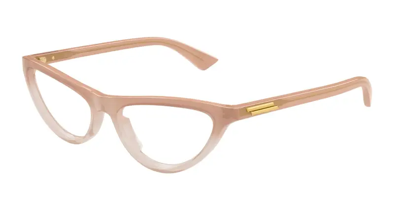 Donna BV1416O 004 Montature da vista Acetato Rosa Trasparente Cat Eye