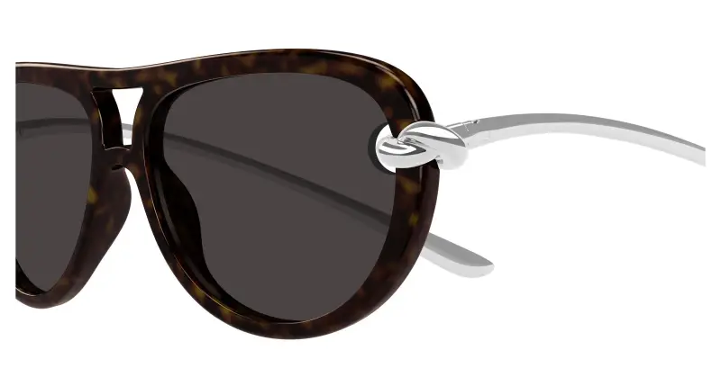 Bottega Veneta Occhiali da sole Donna Grigio 3530751 miniatura 3