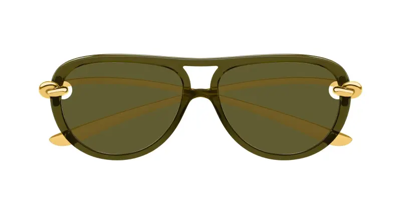 Bottega Veneta Occhiali da sole Donna Verde 3535333 miniatura 2