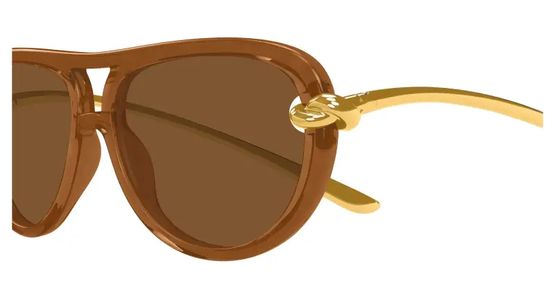 Bottega Veneta Occhiali da sole Donna Marrone 3531274 miniatura 3