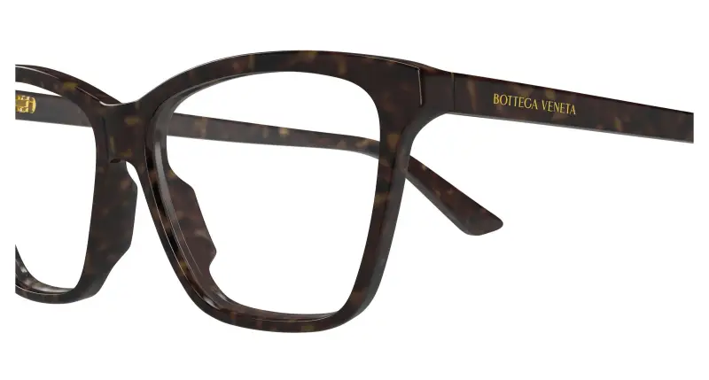 Donna BV1421O 002 Montature da vista Acetato Havana Trasparente Farfalla miniatura 3