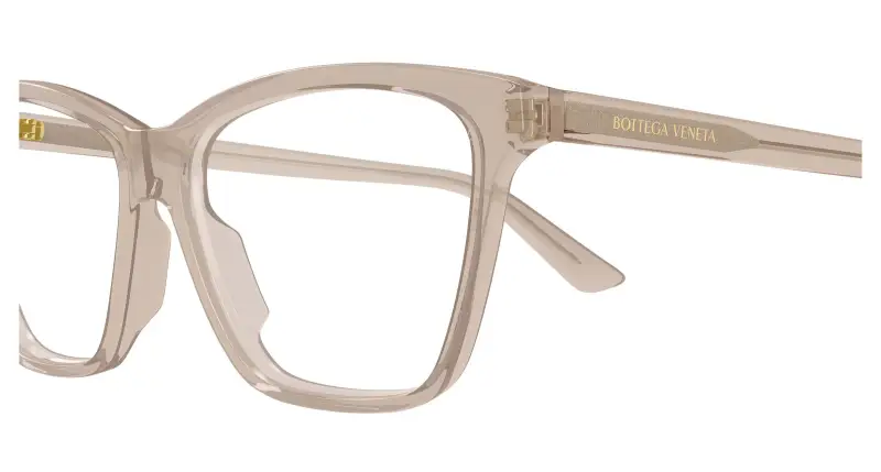 Donna BV1421O 004 Montature da vista Acetato Marrone Trasparente Farfalla miniatura 3