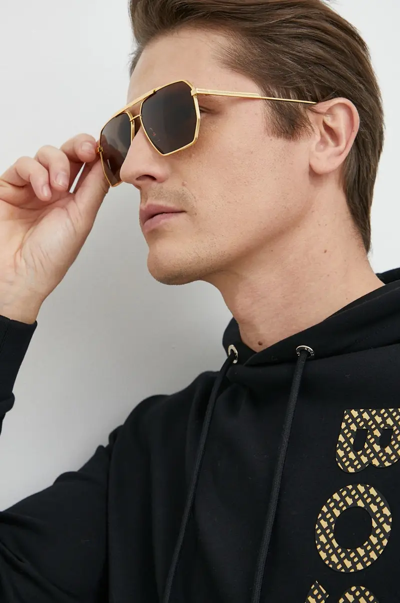 Bottega Veneta Occhiali da sole Uomo Oro 2233330