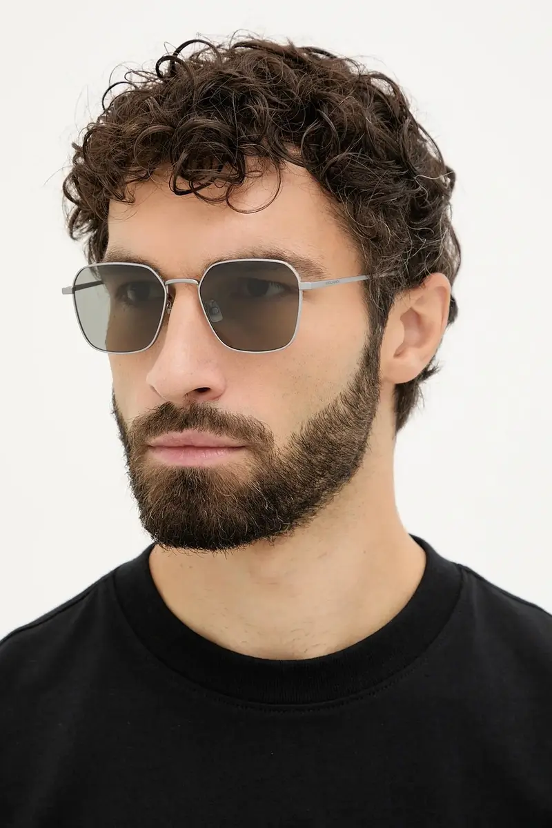 occhiali da sole colore argento BV1422SA miniatura 2