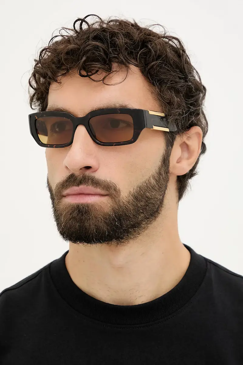 occhiali da sole colore marrone BV1406S miniatura 2