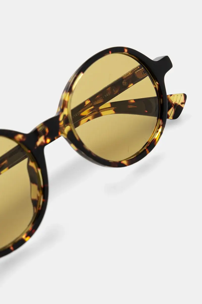 occhiali da sole colore marrone BV1430S Giallo miniatura 5