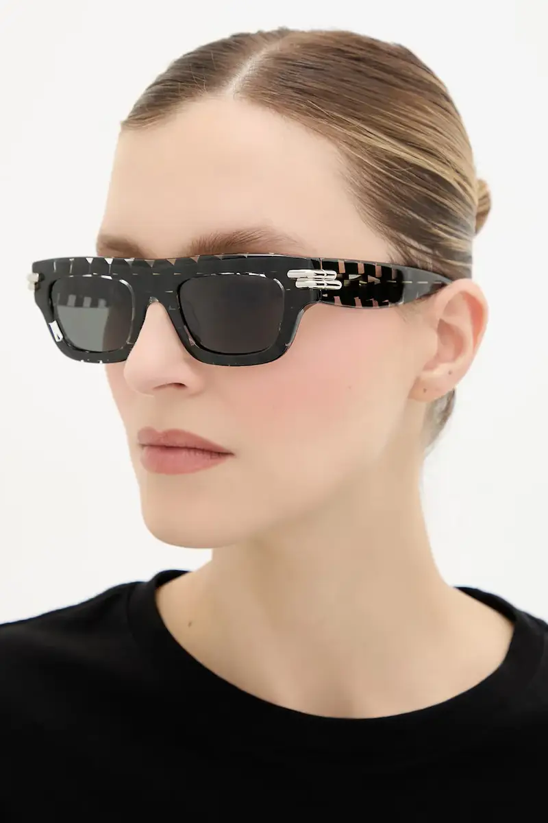 occhiali da sole colore nero BV1321S miniatura 3