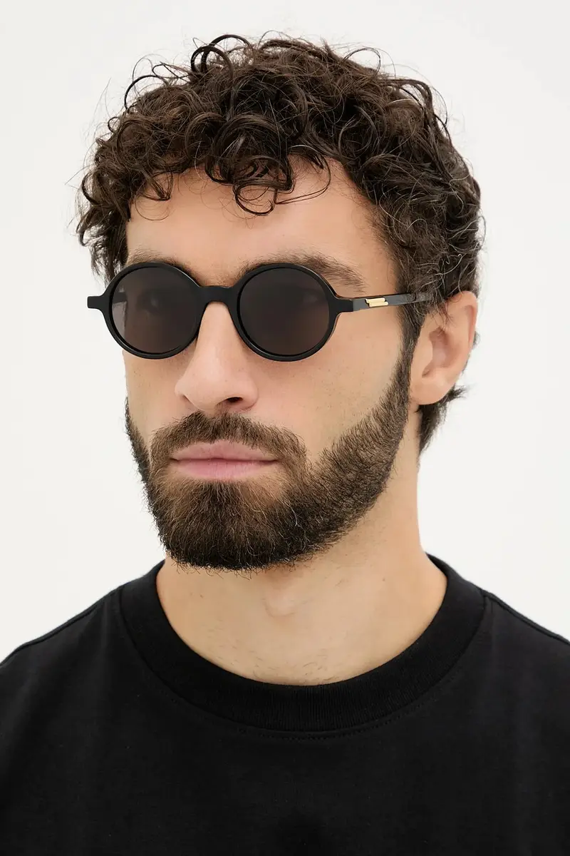 occhiali da sole colore nero BV1430S miniatura 2