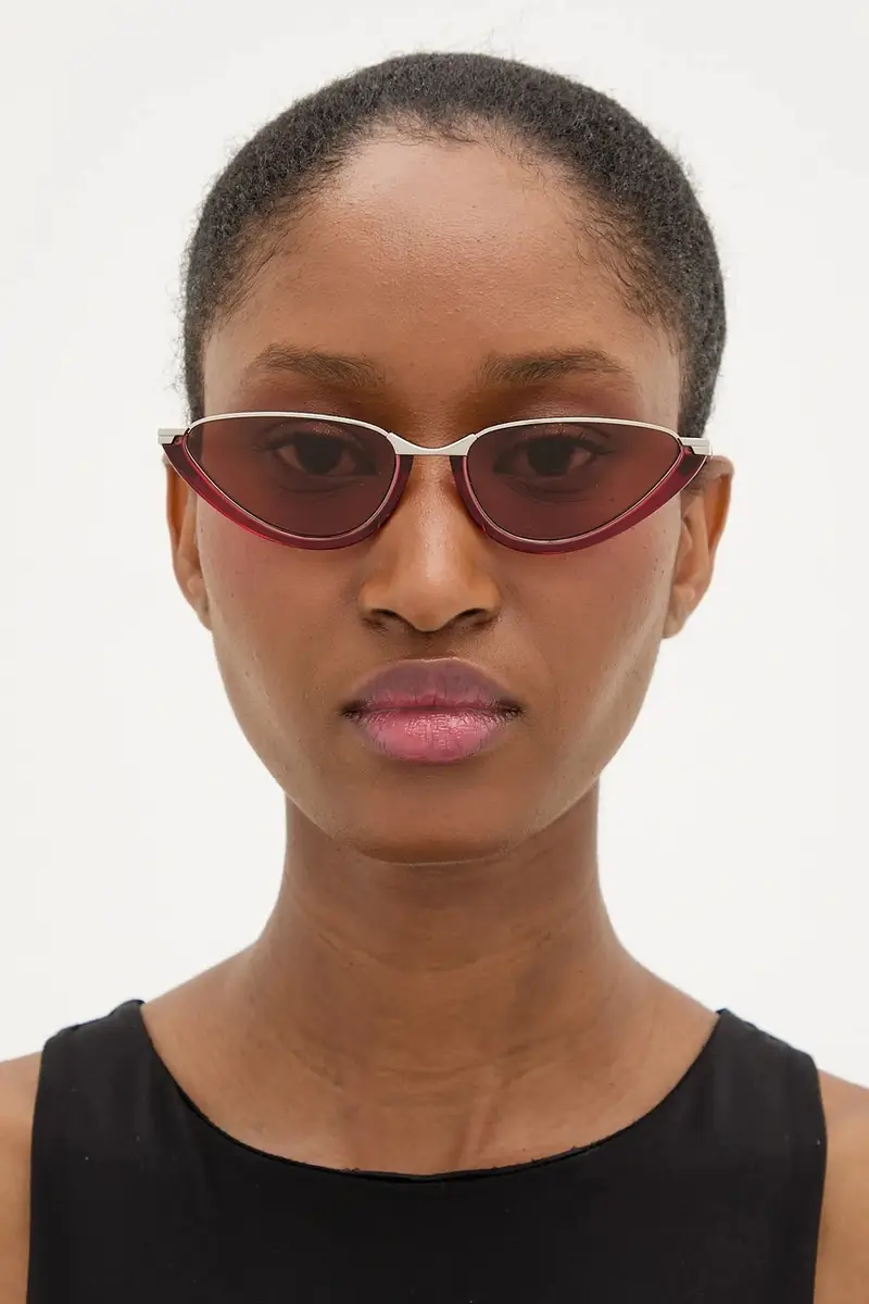 Bottega Veneta Occhiali da sole Donna Rosso 3276442 miniatura 5