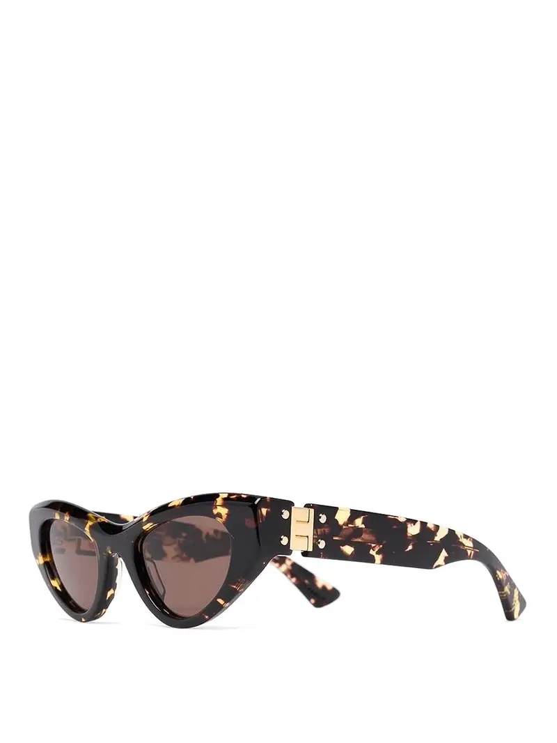 Occhiali da sole logati Bianco