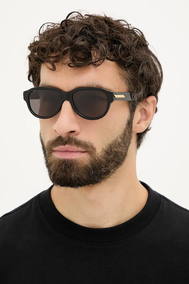 Bottega Veneta Occhiali da sole Uomo Nero 3776926