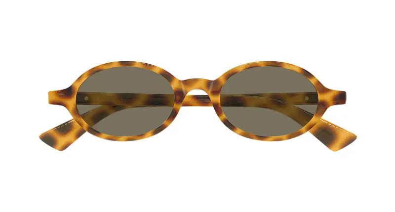 Unisex Bottega Veneta BV1388S 006 Occhiali da sole Acetato Havana Marrone Rotonda miniatura 2