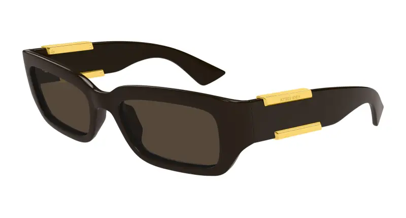 Unisex BV1406S 003 Occhiali da sole Bio-iniettato Marrone Marrone Squadrata