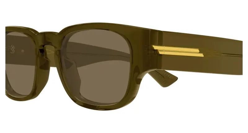 Bottega Veneta Occhiali da sole Uomo Marrone 4302356 miniatura 3