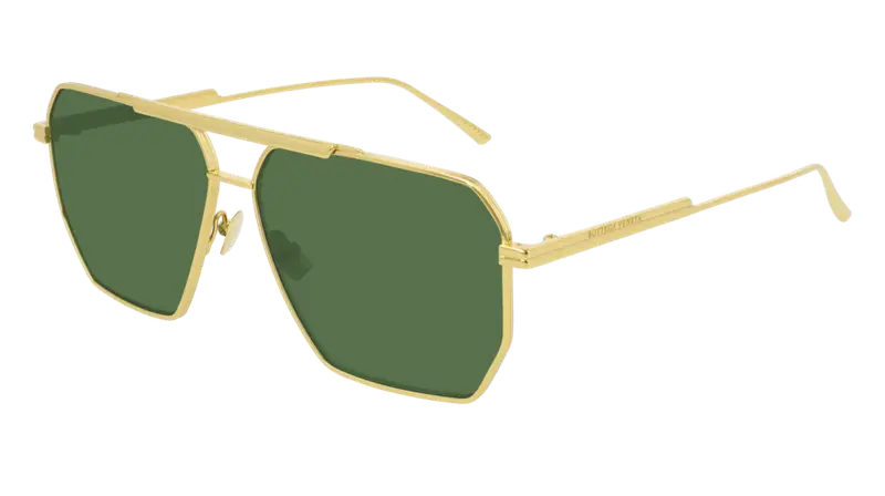 Bottega Veneta Occhiali da sole Uomo Verde 878668