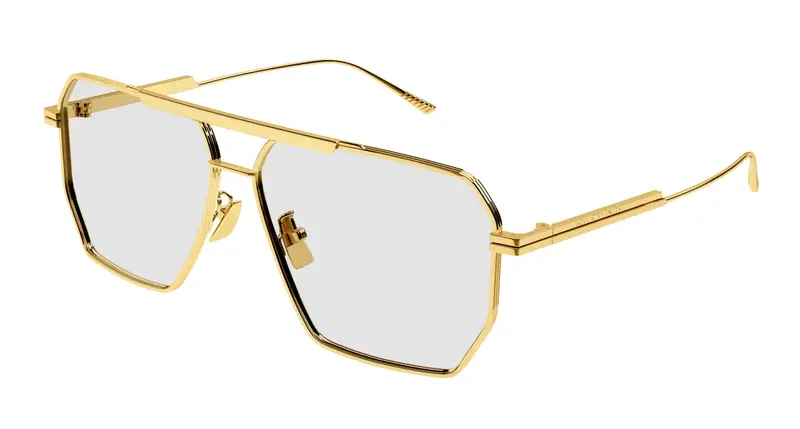 Bottega Veneta Occhiali da sole Uomo Oro 854493