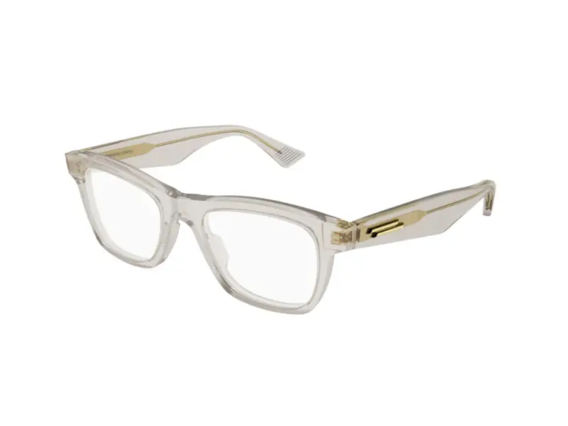 Uomo BV1120O 003 Montature da vista Acetato Beige Squadrata