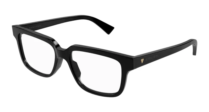 Uomo BV1256O 005 Montature da vista Acetato Nero Squadrata