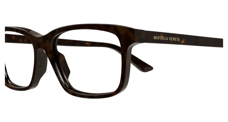 Uomo BV1314O 002 Montature da vista Acetato Havana Trasparente Squadrata miniatura 3