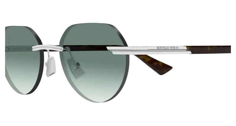 Bottega Veneta Occhiali da sole Uomo Argento 878853 miniatura 2