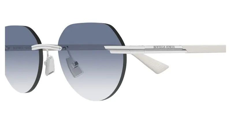 Bottega Veneta Occhiali da sole Uomo Argento 878851 miniatura 2