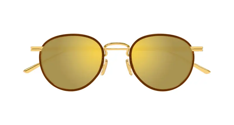 Bottega Veneta Occhiali da sole Uomo Giallo 3534023 miniatura 2