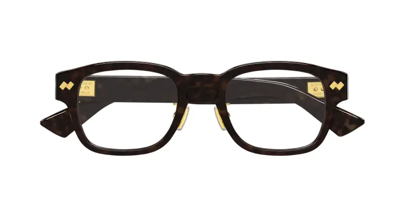 Uomo BV1404OA 006 Montature da vista Acetato Havana Trasparente Squadrata miniatura 2