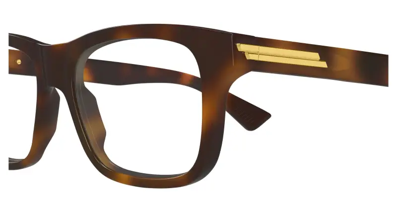Uomo BV1412O 010 Montature da vista Acetato Havana Trasparente Squadrata miniatura 3