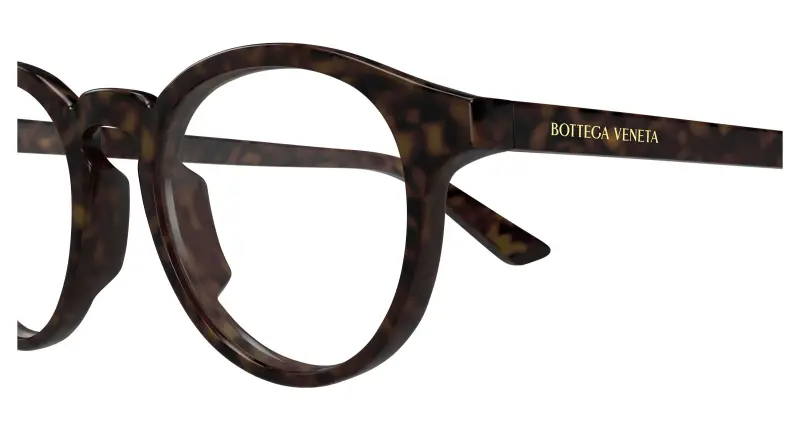 Uomo BV1420O 002 Montature da vista Acetato Havana Trasparente Rotonda miniatura 3