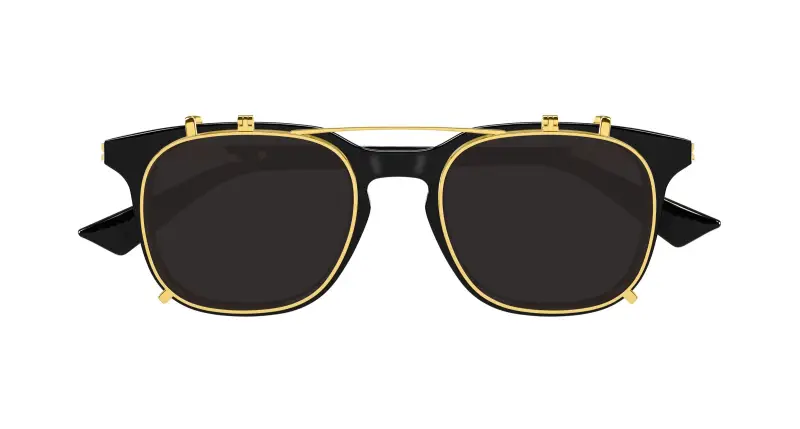 Bottega Veneta Occhiali da sole Uomo Nero 3532485 miniatura 2