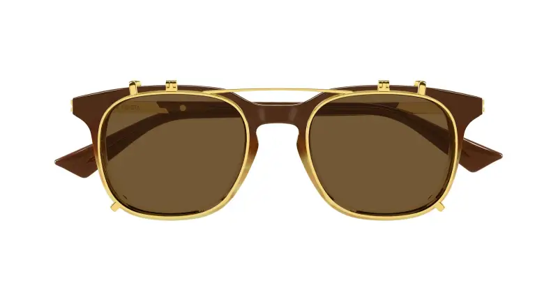 Bottega Veneta Occhiali da sole Uomo Marrone 3531271 miniatura 2