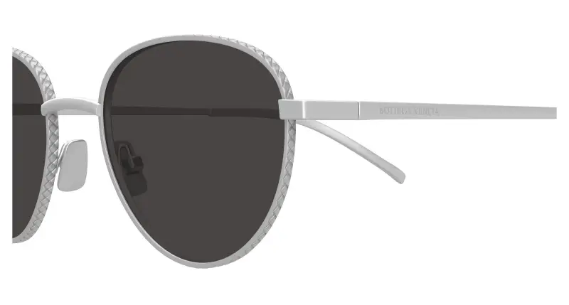 Bottega Veneta Occhiali da sole Uomo Argento 3529626 miniatura 3