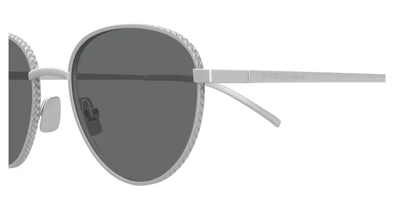 Bottega Veneta Occhiali da sole Uomo Argento 3529625 miniatura 3