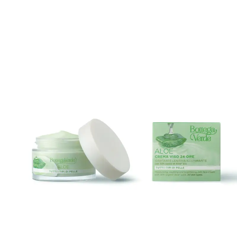 Aloe Crema Viso Per Tutti I Tipi Di Pelle - Crema idratante viso