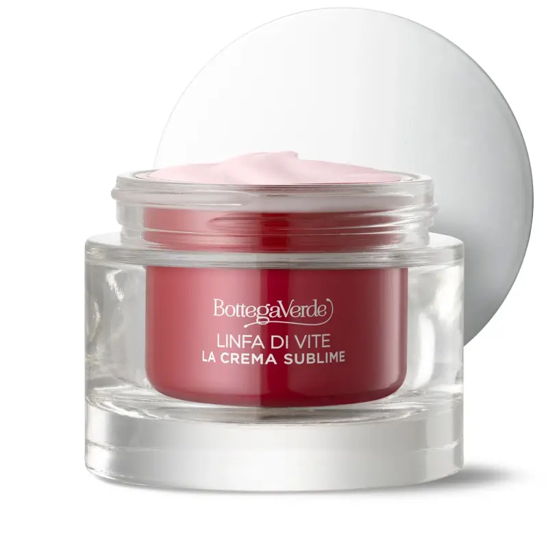Linfa di vite La Crema Sublime - Trattamento Viso Antirughe Giorno E Notte - Trattamento antietà pelli mature,Crema antirughe