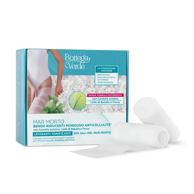 Mar morto Bende Riducenti Monouso Anticellulite - Trattamenti anticellulite