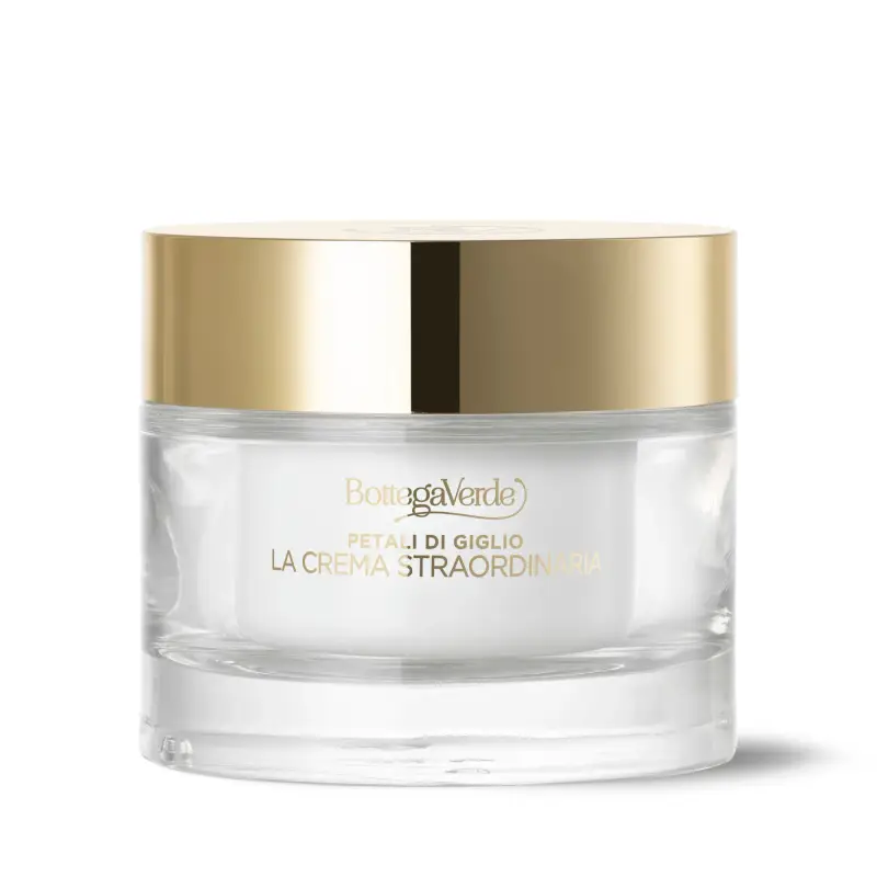 Petali di giglio La Crema Straordinaria - Trattamento Viso Giorno E Notte - Crema idratante viso miniatura 2