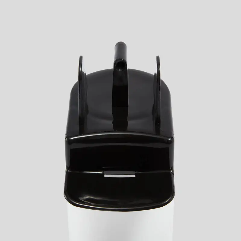 Bottiglia d’acqua sportiva ibrida Myprotein - Trasparente/Nero miniatura 2