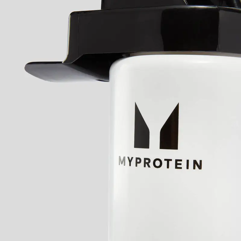 Bottiglia d’acqua sportiva ibrida Myprotein - Trasparente/Nero miniatura 3