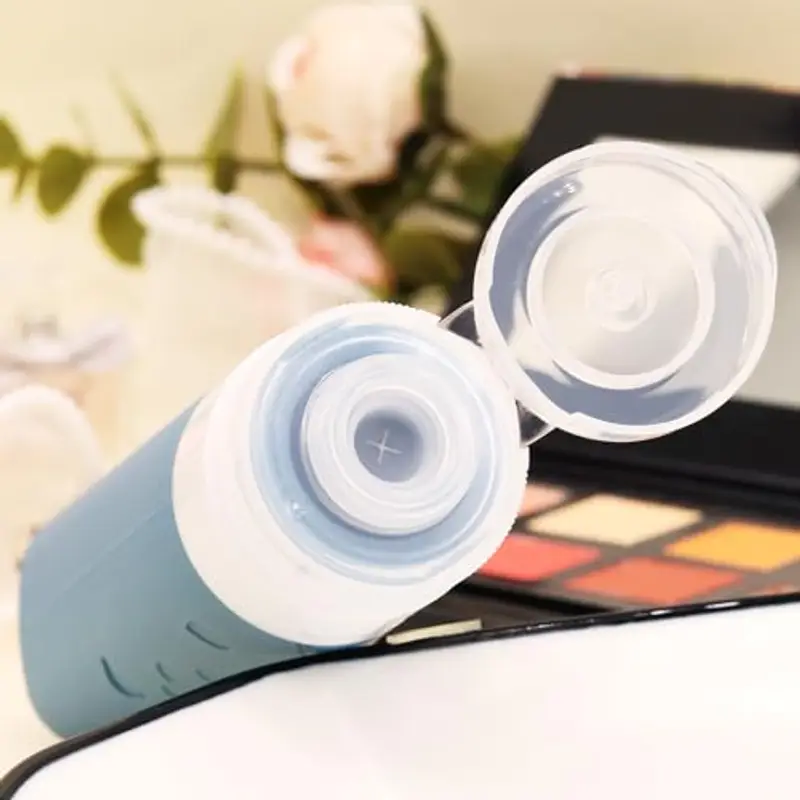 Bottiglie da Viaggio in Silicone 90 ml, 12 Pezzi Kit Flaconi da Viaggio, Kit da Contenitori da Viaggio, Riutilizzabili miniatura 2