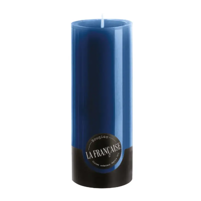 Colorama des Lumières Candela cilindrica 125h Bleu Intemporel 910g - Bleu Intemporel - Candele profumate