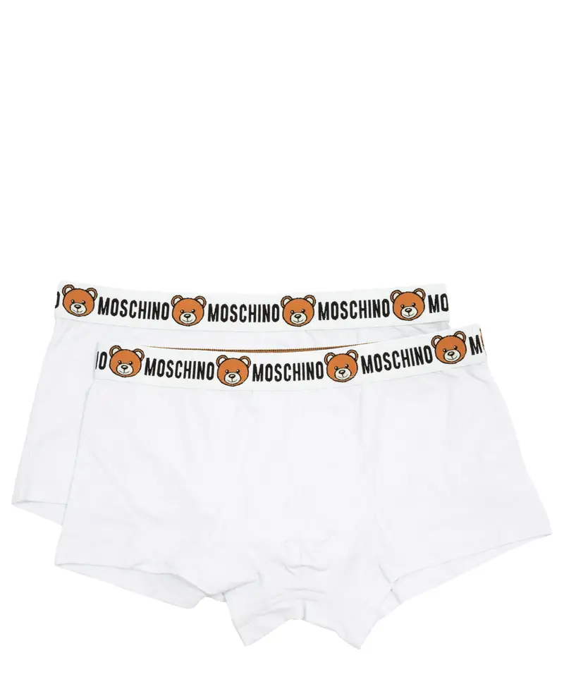 Moschino Underwear Boxer Bianco 1559414