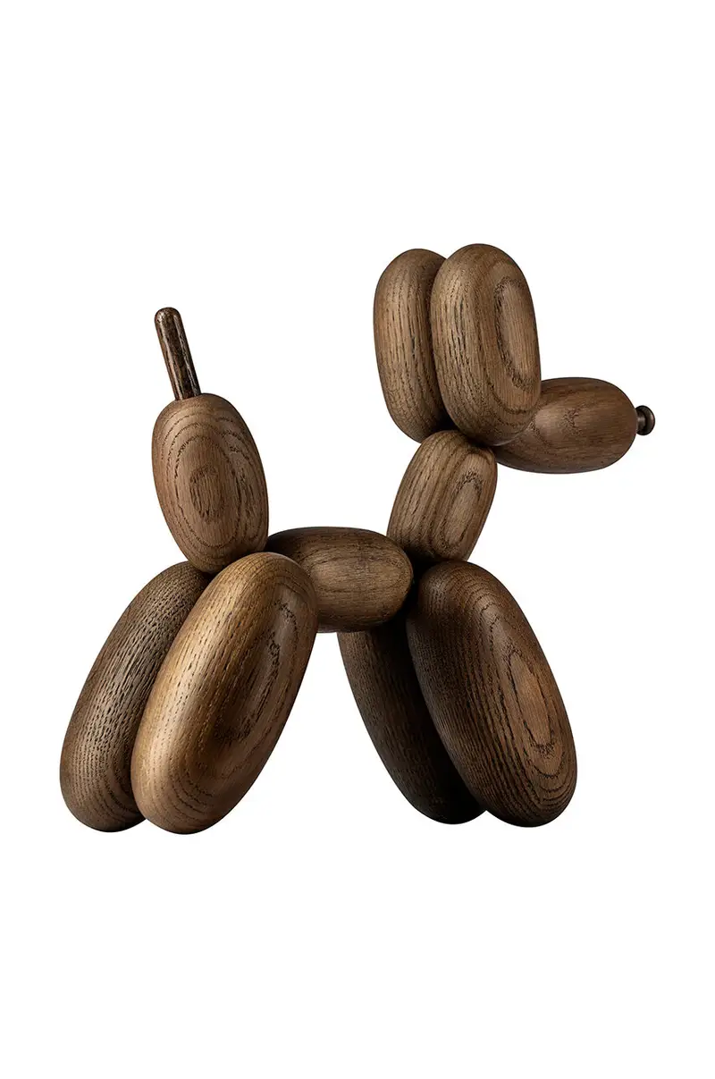 decorazione Ballon Dog Smoked L Marrone miniatura 3