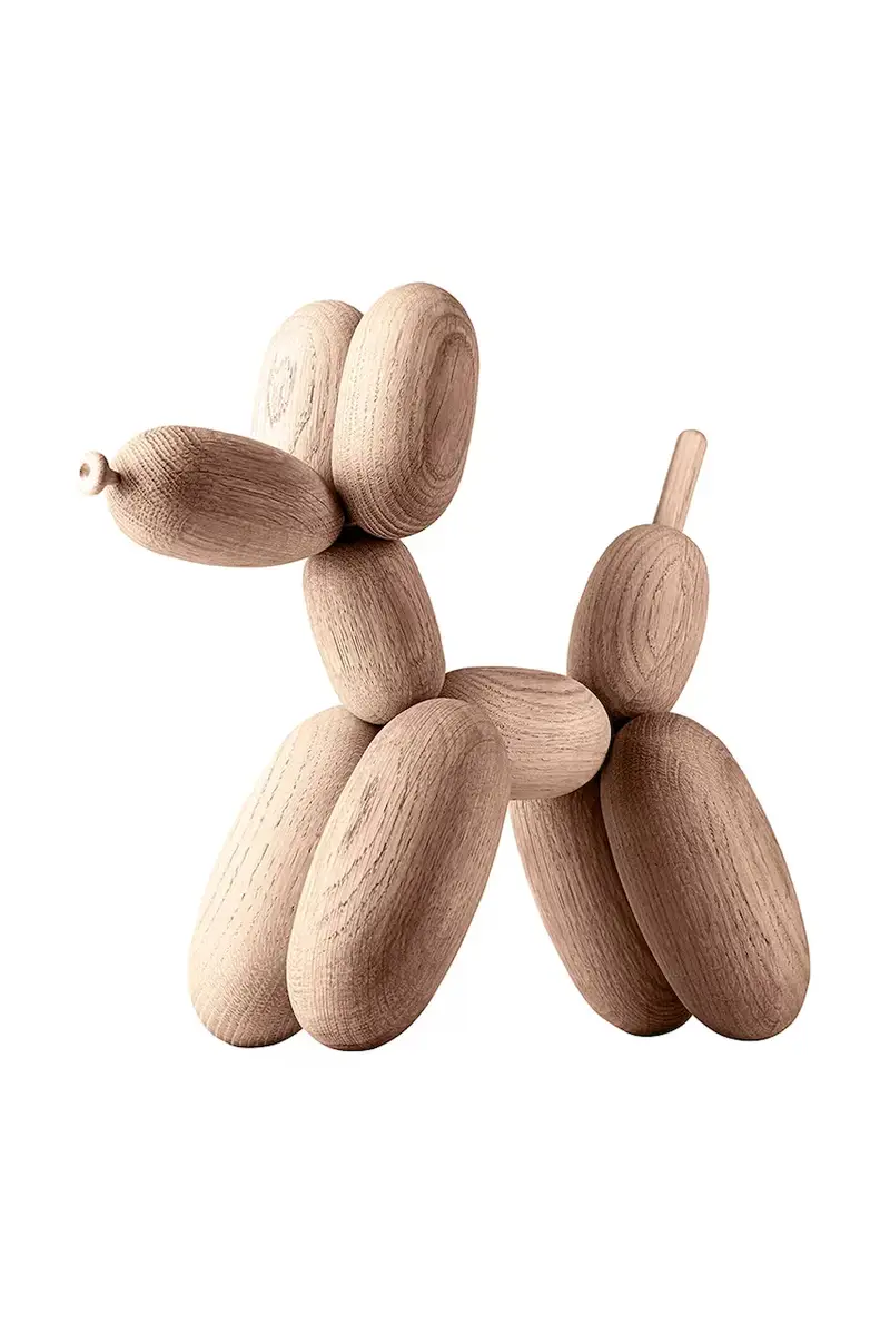 figurina decorativa Baloon Bog L colore beige miniatura 2