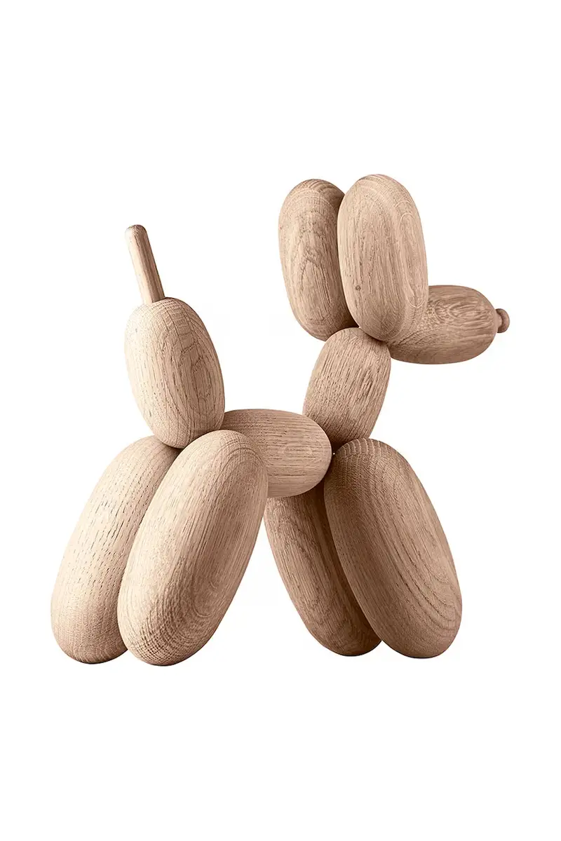 figurina decorativa Baloon Bog L colore beige miniatura 3