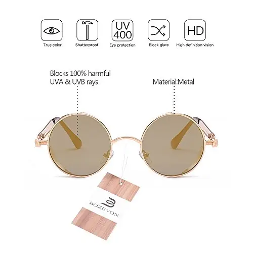 BOZEVON Occhiali da sole Donna Oro 3464466 miniatura 2