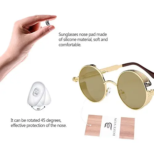 BOZEVON Occhiali da sole Donna Oro 3464466 miniatura 3