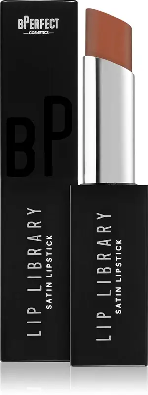BPerfect Lip Library Satin rossetto in crema colore Last Kiss 3 g