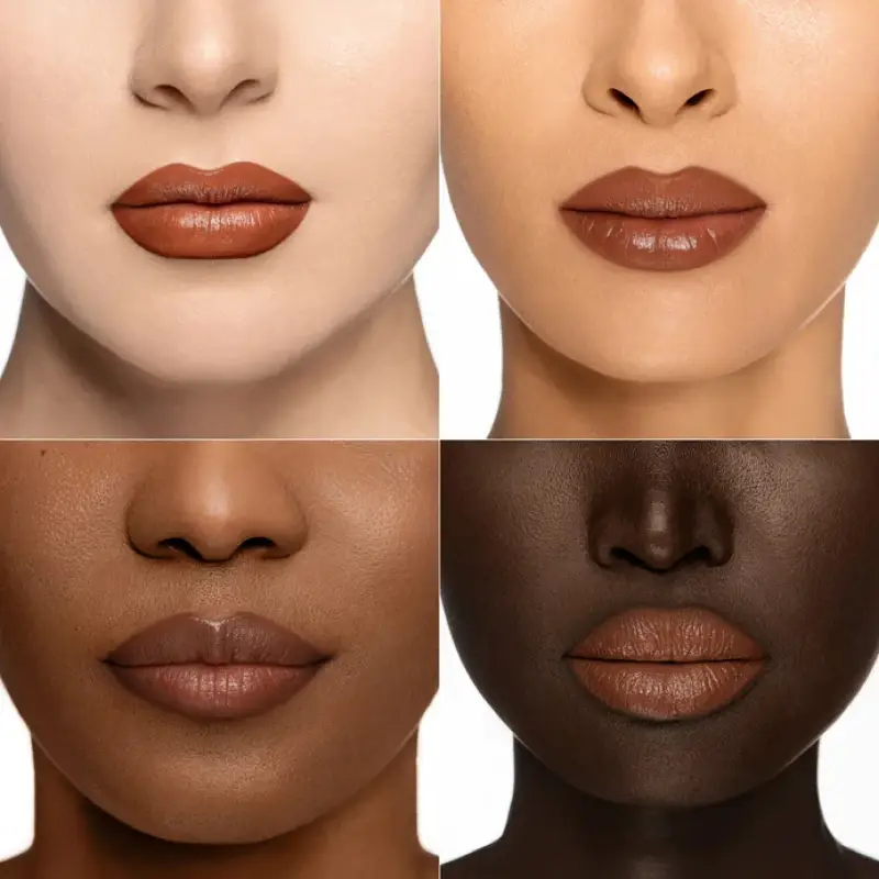 Labbra Lip Library Lipstick Last Kiss - Warm Chocolate Brown - Rossetti miniatura 2