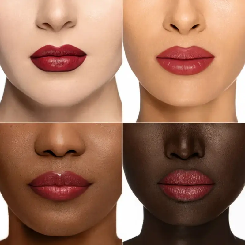 Labbra Lip Library Lipstick Revenge - Warm Berry Red - Rossetti miniatura 2